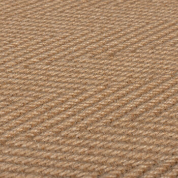Flair Rugs, Behúň Herringbone Border Kira Grey, 60x230, béžová, chodba / predsieň