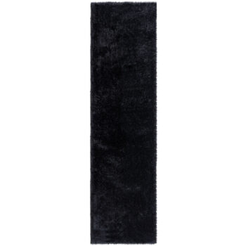 Flair Rugs, Behúň Indulgence Velvet Black, 60x230, čierna, obývacia izba