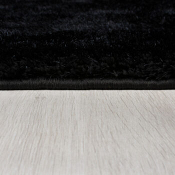 Flair Rugs, Behúň Indulgence Velvet Black, 60x230, čierna, obývacia izba