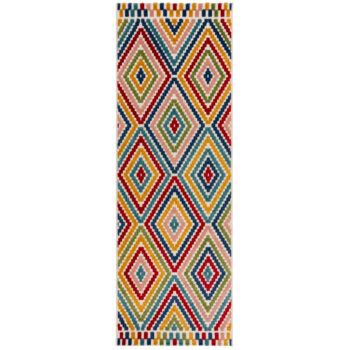 Flair Rugs, Behúň Miami Bay Diamond Multi – na von aj na doma, 80x230, viacfarebná, exteriér