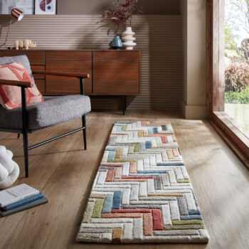 Flair Rugs, Behúň Moda Russo Multi, 60x230, viacfarebná, chodba / predsieň
