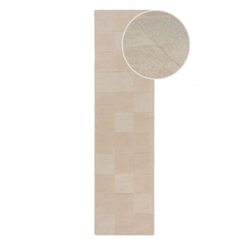 Flair Rugs, Behúň Moderno Checkerboard Natural, 60x230, béžová, obývacia izba