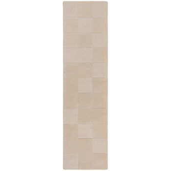 Flair Rugs, Behúň Moderno Checkerboard Natural, 60x230, béžová, obývacia izba