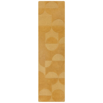 Flair Rugs, Behúň Moderno Gigi Ochre, 60x230, žltá, chodba / predsieň
