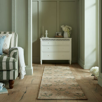 Flair Rugs, Behúň Nadya Arriana Floral Natural, 60x230, béžová, obývacia izba