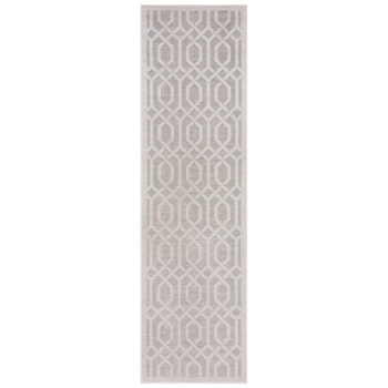 Flair Rugs, Behúň Piatto Mondo Natural – na von aj na doma, 66x230, béžová, chodba / predsieň