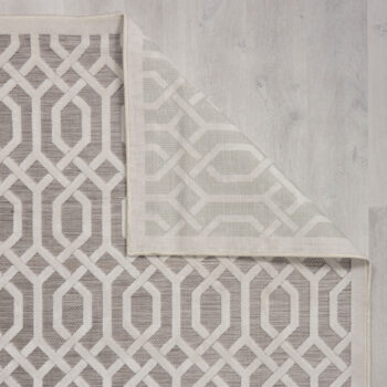 Flair Rugs, Behúň Piatto Mondo Natural – na von aj na doma, 66x230, béžová, chodba / predsieň