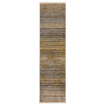 Flair Rugs, Behúň Santiago Camino Yellow, 66x300, žltá, obývacia izba