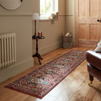 Flair Rugs, Behúň Sincerity Royale Gillingham Red, 60x230, červená, chodba / predsieň