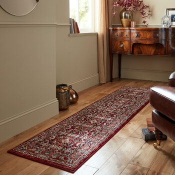 Flair Rugs, Behúň Sincerity Royale Sandford Red, 66x300, červená, chodba / predsieň