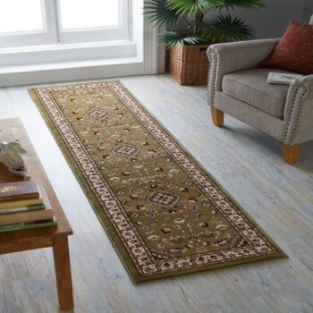Flair Rugs, Behúň Sincerity Royale Sherborne Green, 60x230, zelená, chodba / predsieň