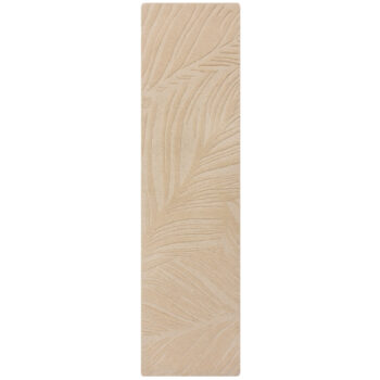Flair Rugs, Behúň Solace Lino Leaf Natural, 60x230, béžová, chodba / predsieň