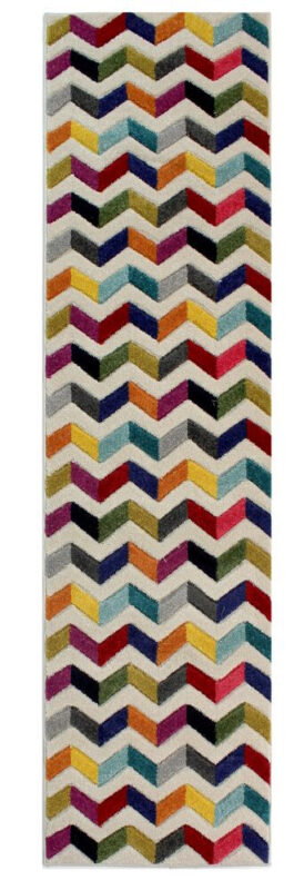 Flair Rugs, Behúň Spectrum Bolero Multi, 66x230, viacfarebná, chodba / predsieň
