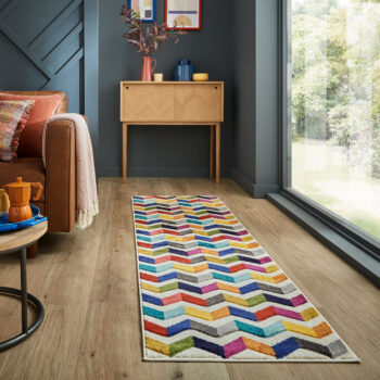 Flair Rugs, Behúň Spectrum Bolero Multi, 66x300, viacfarebná, chodba / predsieň