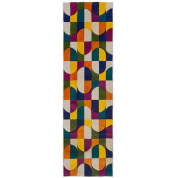 Flair Rugs, Behúň Spectrum Chacha Multi, 66x300, viacfarebná, chodba / predsieň