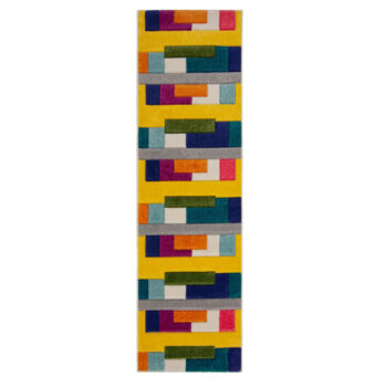 Flair Rugs, Behúň Spectrum Mambo Multi, 66x230, viacfarebná, chodba / predsieň