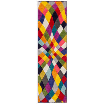 Flair Rugs, Behúň Spectrum Rhumba Multi, 66x300, viacfarebná, chodba / predsieň