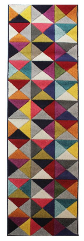 Flair Rugs, Behúň Spectrum Samba Multi, 66x300, viacfarebná, chodba / predsieň