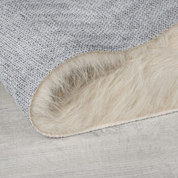 Flair Rugs, Kusový koberec Alpine Faux Fur Natural, 180x290, béžová, obývacia izba