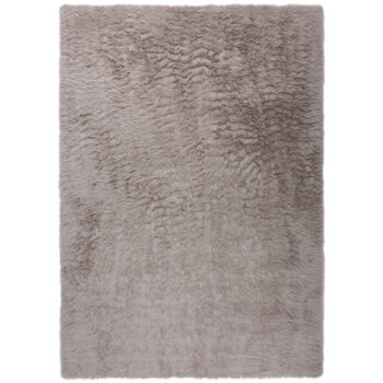 Flair Rugs, Kusový koberec Alpine Faux Fur Soft Grey, 160x230, šedá, obývacia izba