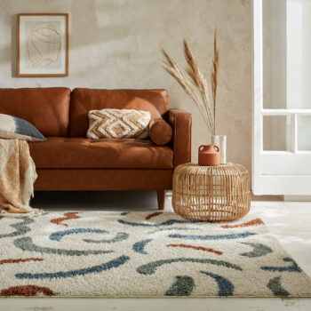 Flair Rugs, Kusový koberec Alta Squiggle Multi, 80x150, viacfarebná, obývacia izba