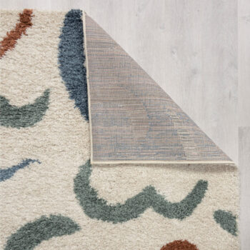 Flair Rugs, Kusový koberec Alta Squiggle Multi, 80x150, viacfarebná, obývacia izba
