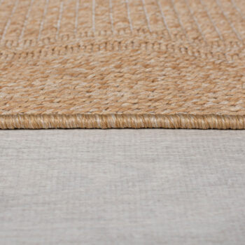 Flair Rugs, Kusový koberec Aruba Alfresco Weave Natural – na von aj na doma, 80x150, béžová, chodba / predsieň