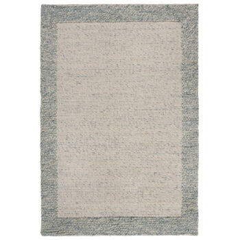 Flair Rugs, Kusový koberec Bobble Wool Blue, 120x170, modrá, obývacia izba