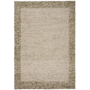 Flair Rugs, Kusový koberec Bobble Wool Green, 120x170, zelená, obývacia izba