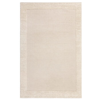 Flair Rugs, Kusový koberec Bobble Wool Ivory, 120x170, biela, obývacia izba
