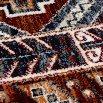 Flair Rugs, Kusový koberec Cooper Babylon Traditional Red, 120x170, červená, obývacia izba