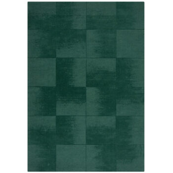 Flair Rugs, Kusový koberec Demi Check Ombre Green, 120x170, zelená, obývacia izba
