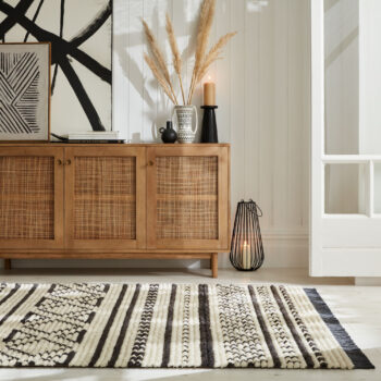 Flair Rugs, Kusový koberec Domino Sabri Berber Monochrome, 120x170, šedá, obývacia izba