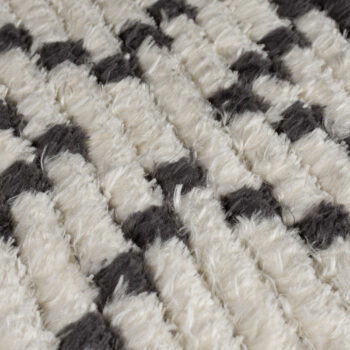 Flair Rugs, Kusový koberec Domino Sabri Berber Monochrome, 160x230, šedá, obývacia izba