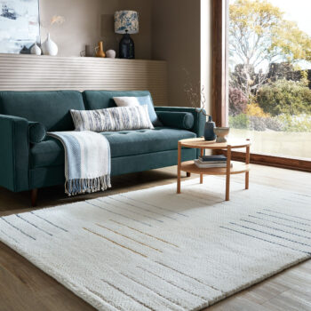 Flair Rugs, Kusový koberec Dottie Geometric Blue/Multi, 160x230, biela, obývacia izba