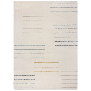 Flair Rugs, Kusový koberec Dottie Geometric Blue/Multi, 160x230, biela, obývacia izba