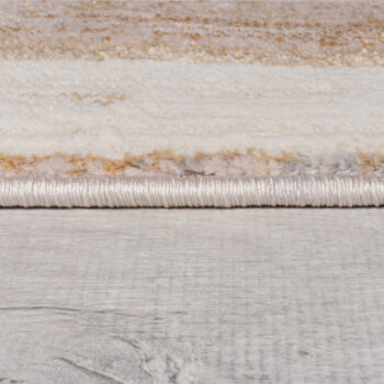 Flair Rugs, Kusový koberec Eris Gleam Gold, 80x150, béžová, obývacia izba