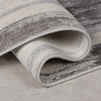 Flair Rugs, Kusový koberec Eris Gleam Silver, 120x170, šedá, obývacia izba