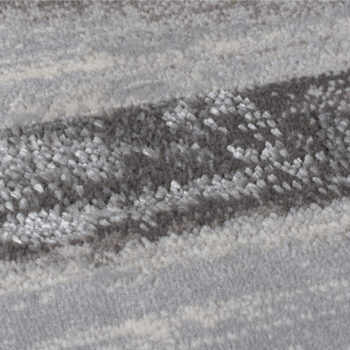 Flair Rugs, Kusový koberec Eris Gleam Silver, 160x230, šedá, obývacia izba