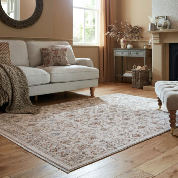 Flair Rugs, Kusový koberec Evelyn Elodie Natural, 80x155, béžová, obývacia izba