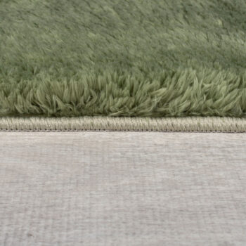 Flair Rugs, Kusový koberec Faroe Faux Fur Green, 80x150, zelená, obývacia izba
