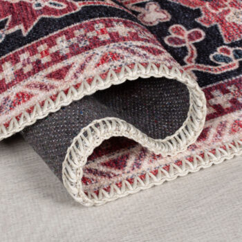 Flair Rugs, Kusový koberec Hebden Windsor Red, 120x170, červená, obývacia izba