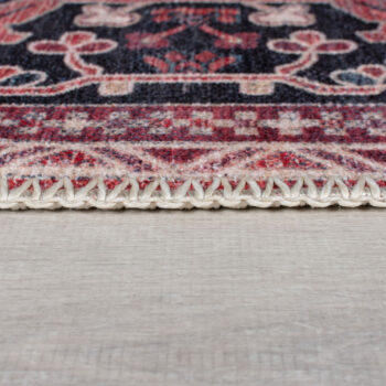 Flair Rugs, Kusový koberec Hebden Windsor Red, 120x170, červená, obývacia izba