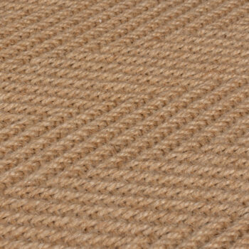 Flair Rugs, Kusový koberec Herringbone Border Kira Red, 120x170, béžová, chodba / predsieň