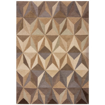 Flair Rugs, Kusový koberec Illusion Reverie Natural, 120x170, hnedá, detská izba