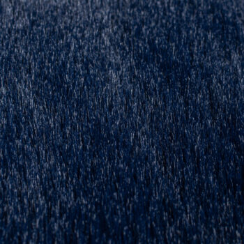 Flair Rugs, Kusový koberec Ivy Faux Fur Navy, 120x170, modrá, obývacia izba