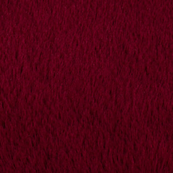 Flair Rugs, Kusový koberec Ivy Faux Fur Red, 160x230, červená, obývacia izba