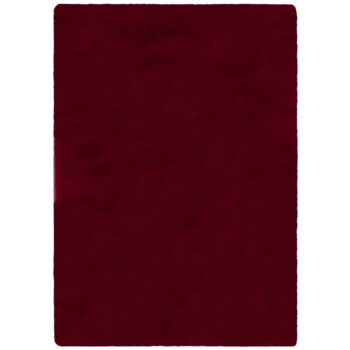 Flair Rugs, Kusový koberec Ivy Faux Fur Red, 160x230, červená, obývacia izba