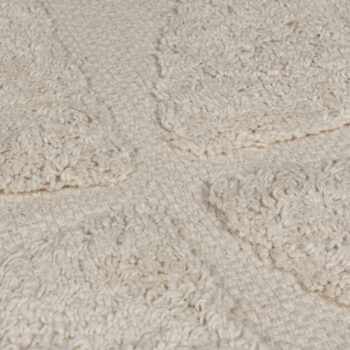 Flair Rugs, Kusový koberec Kaia Ada Geo Natural, 120x170, biela, obývacia izba