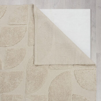 Flair Rugs, Kusový koberec Kaia Ada Geo Natural, 120x170, biela, obývacia izba